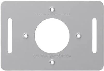 Vista 4 de Kit de embellecedores para el termostato Google Nest - Hecho para el termostato Nest - Accesorio de termostato programable con Wifi - Nieve