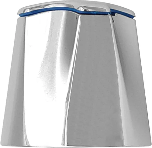 Vista 4 de Juego de 3 manijas de repuesto para bañera y ducha P-P estilo moderno Verve Kit de reparación, juego de 3 botones para caliente, frío y desviador