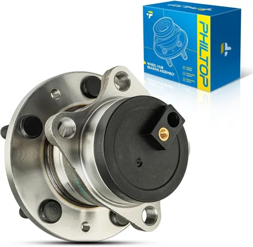 Vista 11 de PHILTOP 512012 x2 Conjunto de cubo de cojinete de rueda trasera para Volkswagen Jetta for 1998-2010 Volkswagen Beetle, 1999-2005 Volkswagen Jetta