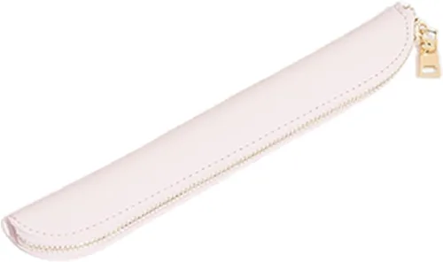 Vista 18 de Estuche de lona Cartucheras De Maquillaje Pure Color Simple Mini (Beige, S)