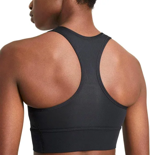 Vista 4 de Nike Sujetador Swoosh Long LINE para mujer CZ4496-010