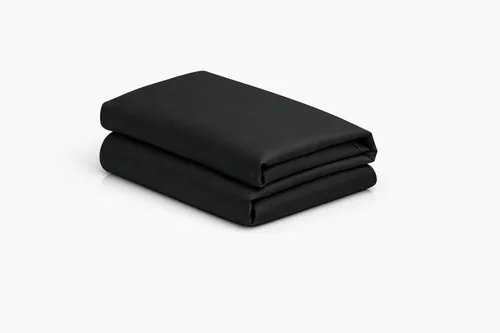 Vista 2 de MoonRest® Funda de almohada con cremallera fácil de poner y quitar, transpirable y lavable a máquina (24 x 24 x 7 pulgadas, negro)