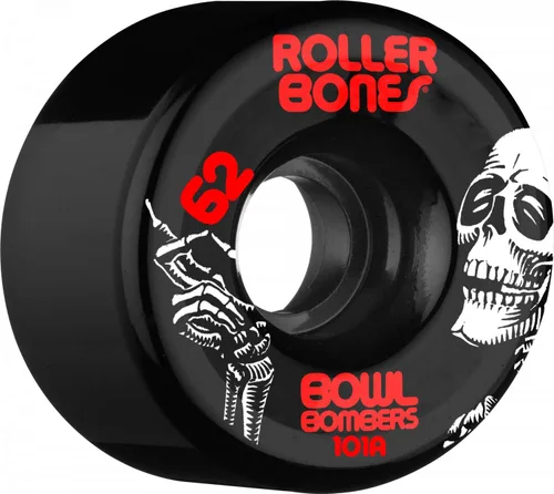 Vista 4 de RollerBones Quad Wheels Bowl Bombers 101a Ruedas Patineta