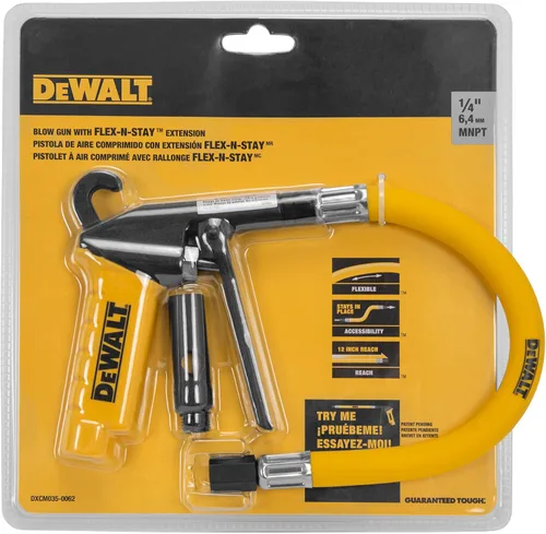Vista 5 de DEWALT Flex N Stay - Pistola de soplado de aire, extensión de 12 pulgadas