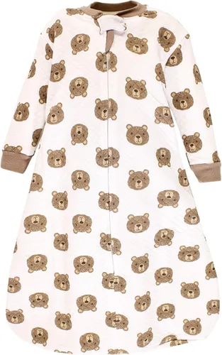 Vista 32 de Hudson Baby Saco de dormir unisex para bebé acolchado premium de manga larga y manta vestible Alce grande