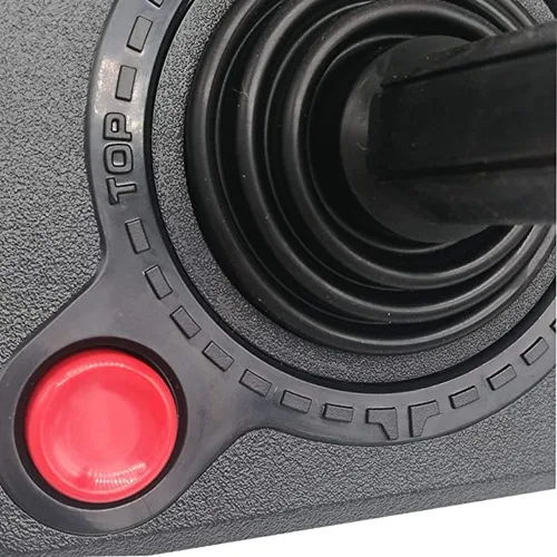 Vista 3 de CHILDMORY Controller 2pcs Black Retro Classic Gamepad Joysticks for Atari 2600 System Console