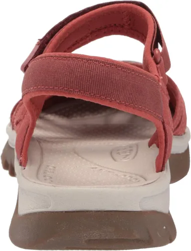 Vista 3 de KEEN - Sandalias Rose para mujer, rojo, 7