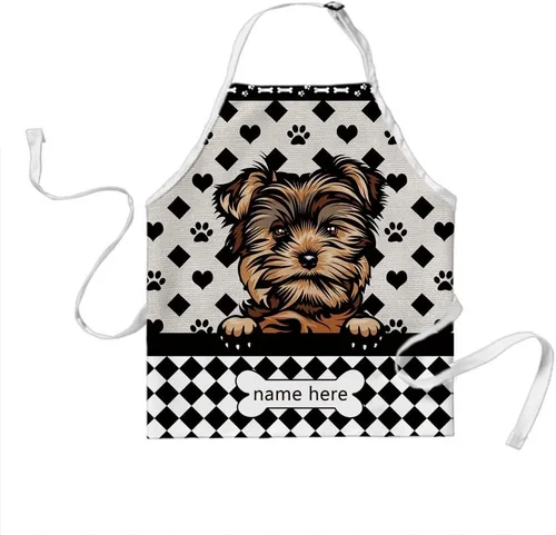 Vista 16 de Delantal de lunares para perro personalizado Lindo perro Rhodesian Ridgeback, RHODESIAN RIDGEBACK