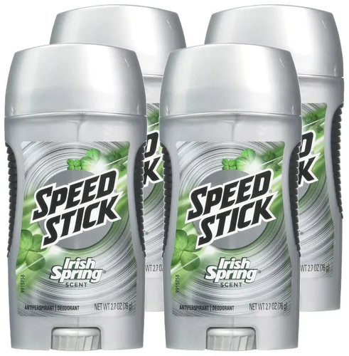 Vista 3 de Mennen Speed Stick Antitranspirante y desodorante Irish Spring Original, 2.7 onzas (paquete de 4)