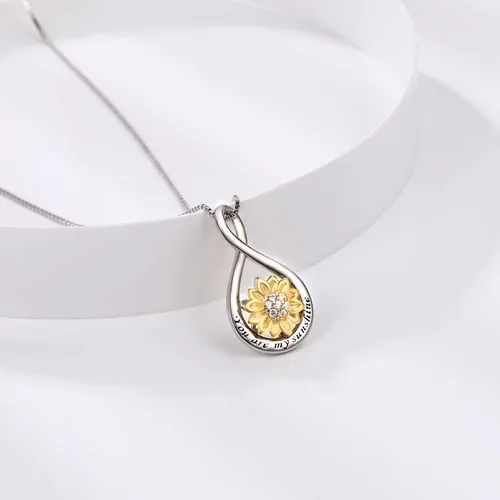 Vista 7 de Anillos giratorios para la ansiedad para mujeres, plata de ley 925, bandas de promesa rosa rosa para aliviar el estrés, joyería antiansiedad