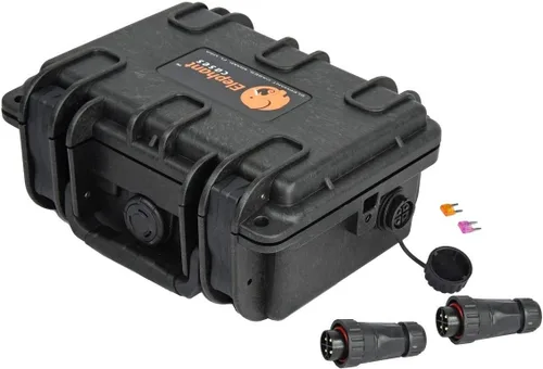 Vista 10 de Elephant B095 - Caja de batería para kayak, impermeable, para alimentar GPS, buscadores de peces, luces LED, bomba aireadora