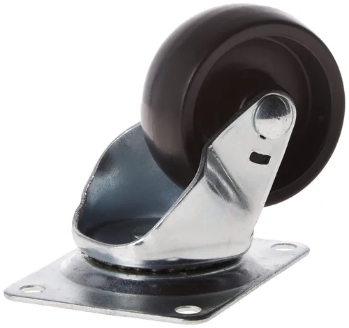 Vista 2 de Shepherd Hardware 9394 Rueda giratoria de polipropileno de 3 pulgadas, capacidad de carga de 210 libras