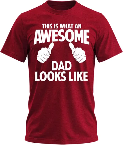 Vista 25 de Awesome Uncle Looks Like - Camiseta divertida para hombre Negro
