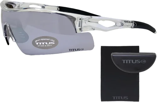 Vista 4 de TITUS G20 Platinum Safety Glasses Shooting Eyewear Protection ANSI Z87+ Negro