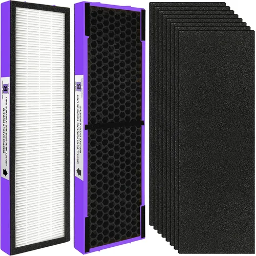 Vista 12 de FLT4825SM Filtro HEPA para eliminar humo B de repuesto compatible con purificadores de aire G-Guardian AC4825 AC4825E AC4825W AC4300 AC4800 AC4900