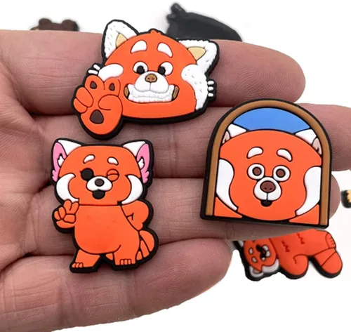 Vista 3 de Dijes para zapatos de cocodrilo, accesorios de decoración de fiesta de zapatos de anime, regalo para niños, niñas, mujeres y hombres