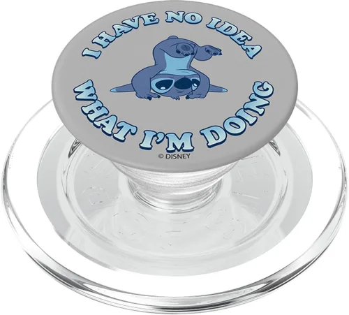 Vista 8 de Disney Lilo & Stitch No Idea Stitch PopSockets Adhesivo PopGrip