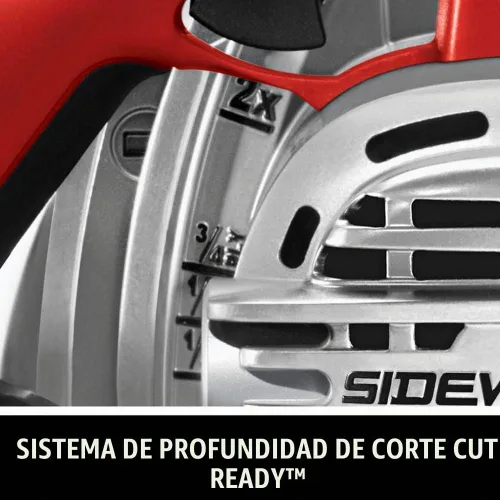 Vista 4 de SKIL Sierra circular Sidewinder de hoja izquierda de magnesio de 15 Amp 7-1/4 pulgadas Skilsaw - SPT67M8-01
