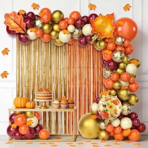 Vista 6 de Kit de arco de guirnalda de globos de Navidad de 153 piezas de AIBIIN, globos de fiesta de Navidad, decoraciones de globos blancos, rojos y verdes