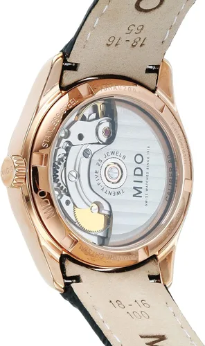 Vista 4 de Mido Reloj Mujer Belluna Lady Automático Mido Caliber 80 (Base ETA C07.611) Reloj, plateado, Moderno