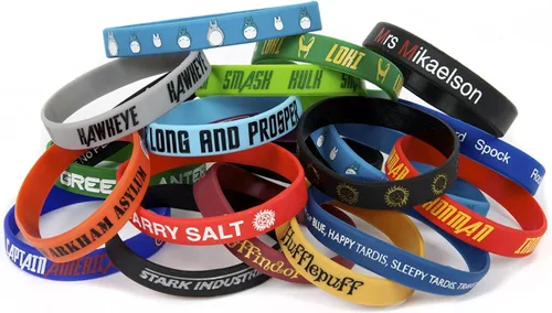 Vista 7 de Pulseras de goma personalizadas 10/30/50/100 pulseras de silicona personalizadas para motivación, eventos, regalos, apoyo, recaudación de fondos
