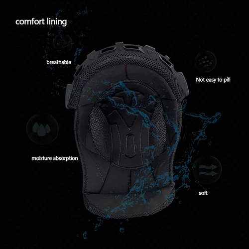 Vista 6 de RUANLOV Casco de motocicleta de cara completa, casco de motocicleta frontal abatible, casco integrado aprobado por DOT/ECE, casco abatible de cara
