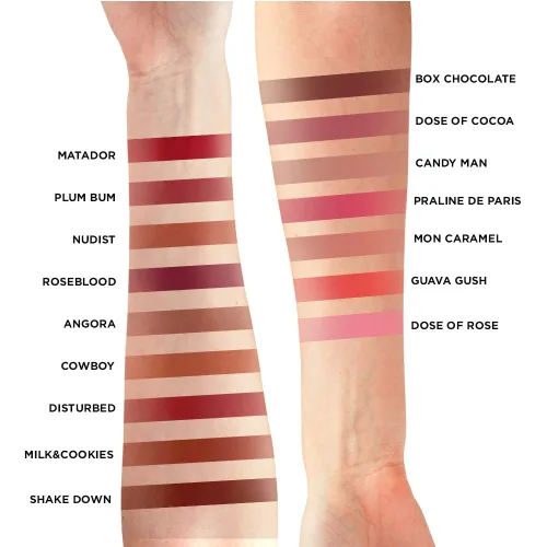 Vista 6 de L'Oreal Paris Infallible Pro Matte Les Macarons - Lápiz labial líquido mate perfumado, de alta pigmentación, duradero, impermeable y a prueba