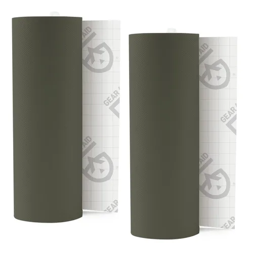 Vista 22 de GEAR AID - Cinta adhesiva resistente Tenacious de 3 x 20 pulgadas para reparación de tela y vinilo, repara rápidamente agujeros y desgarros en Coyote