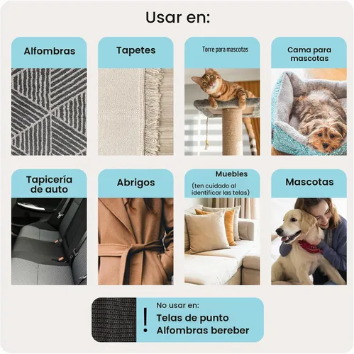 Vista 7 de Uproot Clean Fur-Nado - Kit de supervivencia – Uproot Cleaner Pro Pet Hair Remover Tool + Mini & Max Variants – Herramienta de eliminación de pelo