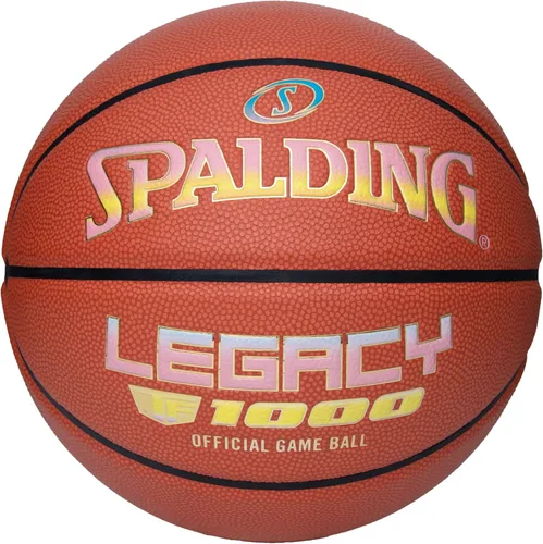 Vista 6 de Spalding Legacy TF-1000 - Pelota de juego oficial, baloncesto interior, tamaños 6 y 7