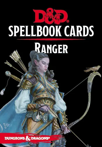 Vista 3 de Dungeons & Dragons: Spell Book Cards: Ranger Deck Juego de cartas (8 jugadores)