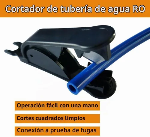 Vista 6 de Malida Tijeras del cortador de la tubería, 1/4 3/8 PU de nylon