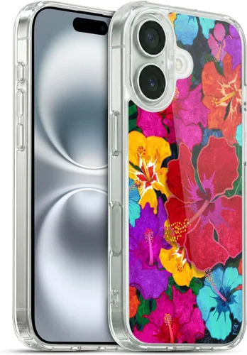 Vista 10 de Head Case Designs Officially Licensed Suzan Lind Carnival Colours & Patterns Gel Case [Military Grade Protection] Compatible with Apple iPhone 16
