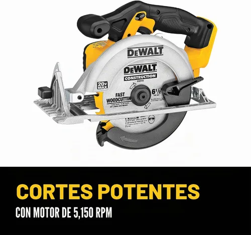 Vista 8 de DEWALT 20V MAX Cordless Drill Driver and Circular Saw Combo Kit with 2 x 2 Ah Batteries and Charger, Contractor Bag (DCK252D2)