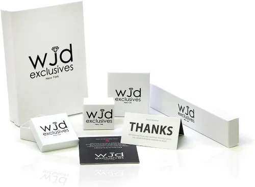 Vista 7 de WJD Exclusives Collar de cadena alargada de clip de oro amarillo de 14 quilates de 0.236 in de 16 a 30 pulgadas