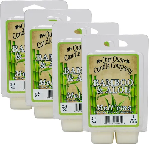 Vista 3 de Our Own Candle Company Premium Wax Melt, Grandma's Kitchen, 6 cubos, 2.4 oz (paquete de 4)