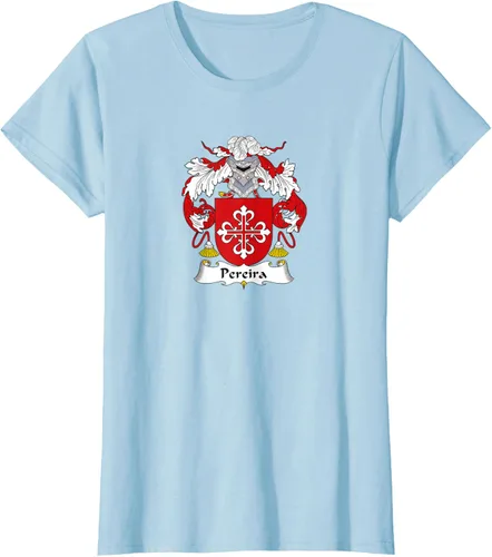 Vista 14 de Escudo de armas Pereira - Camiseta con escudo familiar, Negro