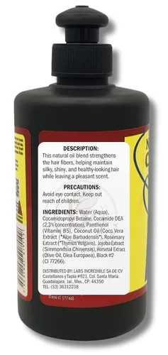 Vista 8 de Champú Caballada paquete de 2 (32.1 fl oz cada uno) + Crema de peinado 8.5 fl oz - Fórmula de cola de caballo y biotina - Cuidado del cabello sin