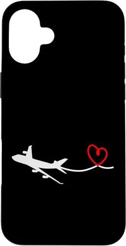 Vista 23 de Funda de aviación para iPhone 17 con modo de avión en vacaciones para hombres y mujeres