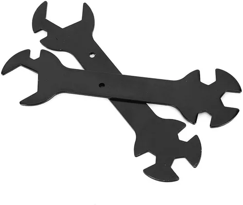 Vista 4 de Llave multifunción de 2 piezas,Llave inglesa de aleación,Llave de impresora 3D,Llave multiusos portátil Accesorios para impresora 3D