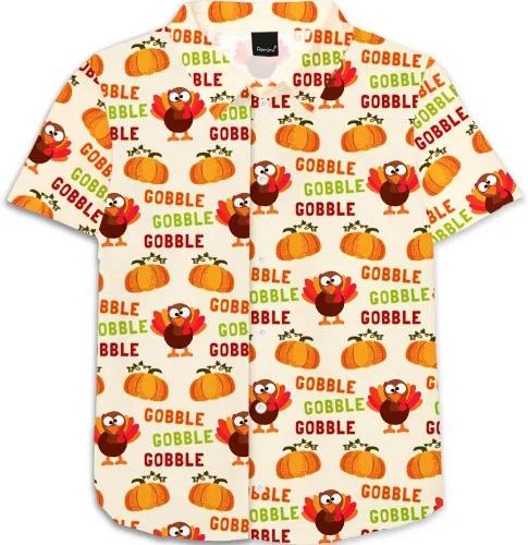 Vista 19 de Remimi Camisa unisex de Halloween para niños, camisetas hawaianas de manga corta con botones feos de 5 a 14 años Christmas Gift