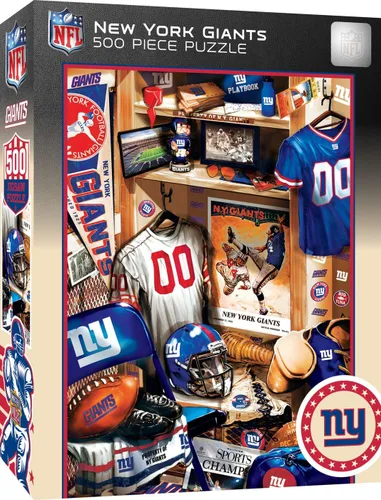 Vista 23 de MasterPieces Rompecabezas de 500 piezas para adultos para el Día del Juego, NFL San Francisco 49ers Locker Room, 15 x 21 pulgadas