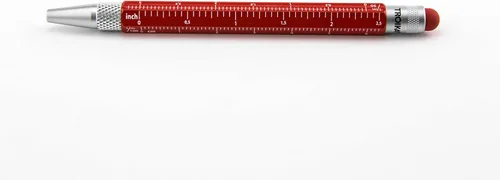 Vista 4 de Troika – Mini construcción Bolígrafo Rojo (pip22rd)
