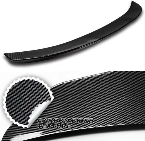 Vista 4 de W-Power - Tapa trasera para maletero compatible con BMW Serie 3 Coupé E92 2007-2013 2008 2009 2010 2011 2012 (aspecto carbón)