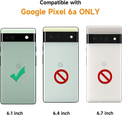 Vista 7 de para Google Pixel 6a Funda con Correa Ajustable para Cuello, Hombro y Cruzada Transparente Funda Móvil Duradera, Suave y delgada de Ajuste Perfecto