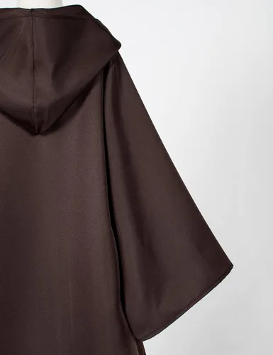 Vista 6 de TOGROP Disfraz de caballero para niños, bata con capucha para niños y niñas, cosplay de 3 a 14 años