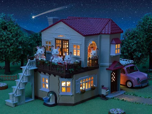 Vista 8 de Sylvanian Families Casa con ático secreto