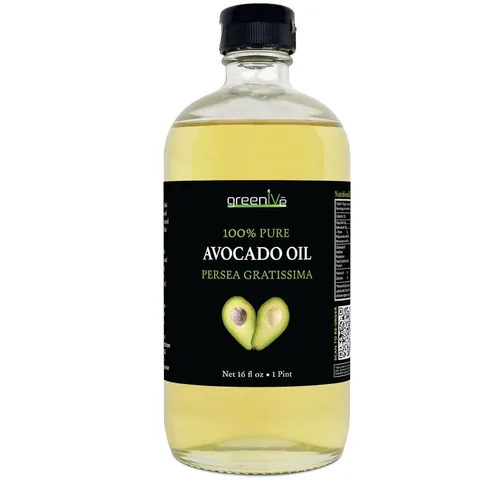 Vista 8 de GreenIVe Aceite de aguacate cultivado naturalmente 100% puro y natural sin aditivos, limpio, prensado en frío, sin OMG, vegano: para cocinar, freír