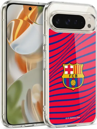 Vista 37 de Head Case Designs Funda de gel con licencia oficial del FC Barcelona Barca Crest Graphics [protección de grado militar] compatible con Google Pixel 3