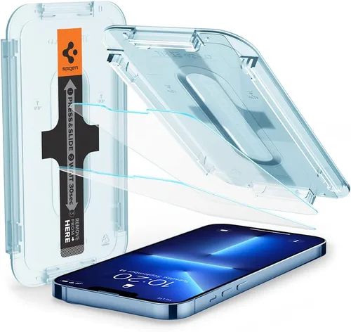 Vista 18 de Spigen Protector de pantalla de vidrio templado [GlasTR EZ FIT] diseñado para iPhone 11 Pro Max/iPhone Xs Max [6.5 pulgadas]